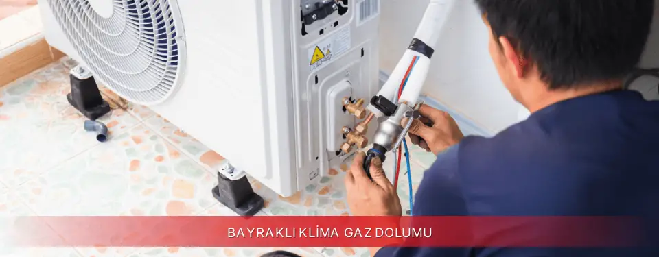 Bayraklı İlçemi Regal Klima Gaz Dolumu